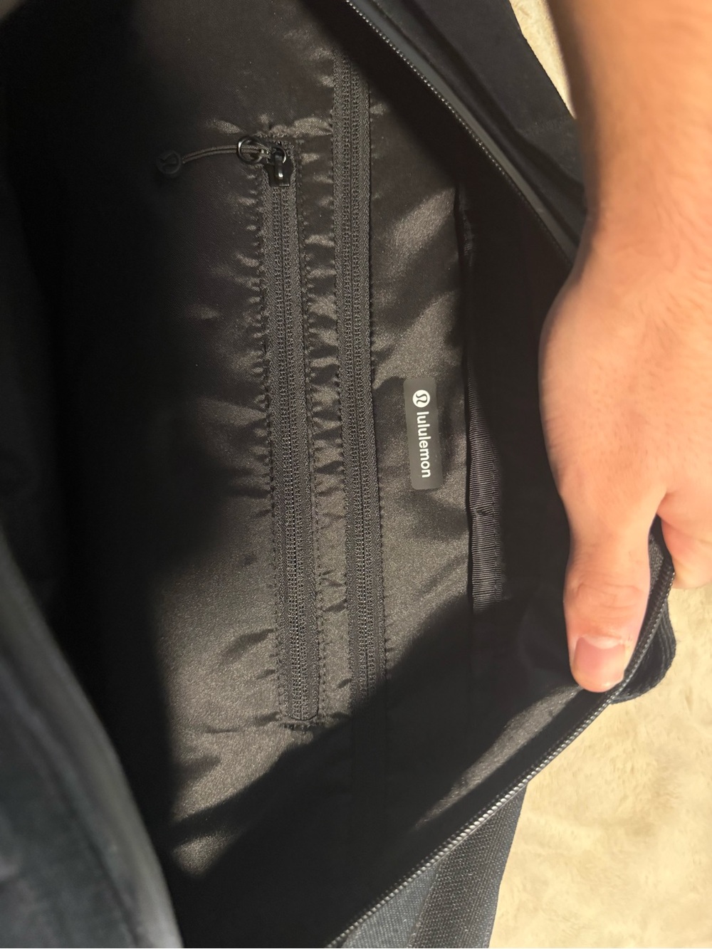 lululemon athletica Black Duffel Bag - Picture 5 of 5